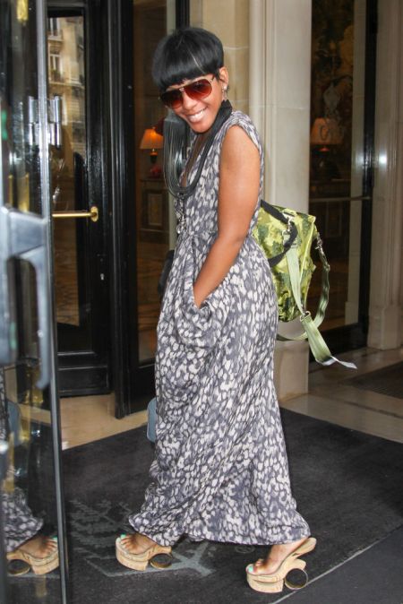 Dawn Richard in Paris