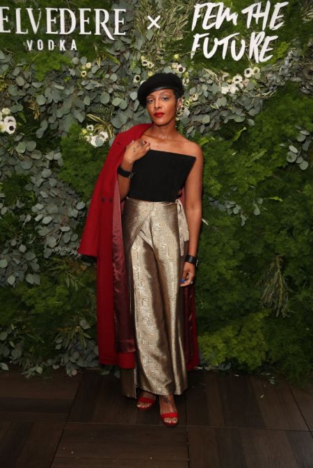 Dawn Richard at Janelle Monae's 'Fem the Future' Brunch
