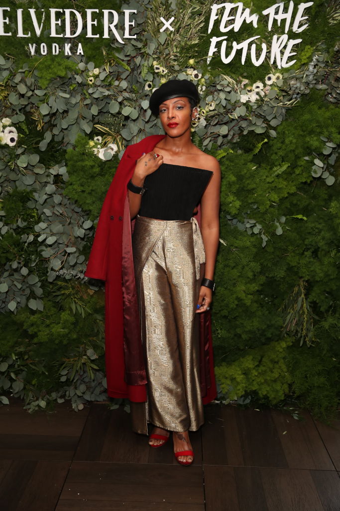 Dawn Richard at Janelle Monae's 'Fem the Future' Brunch