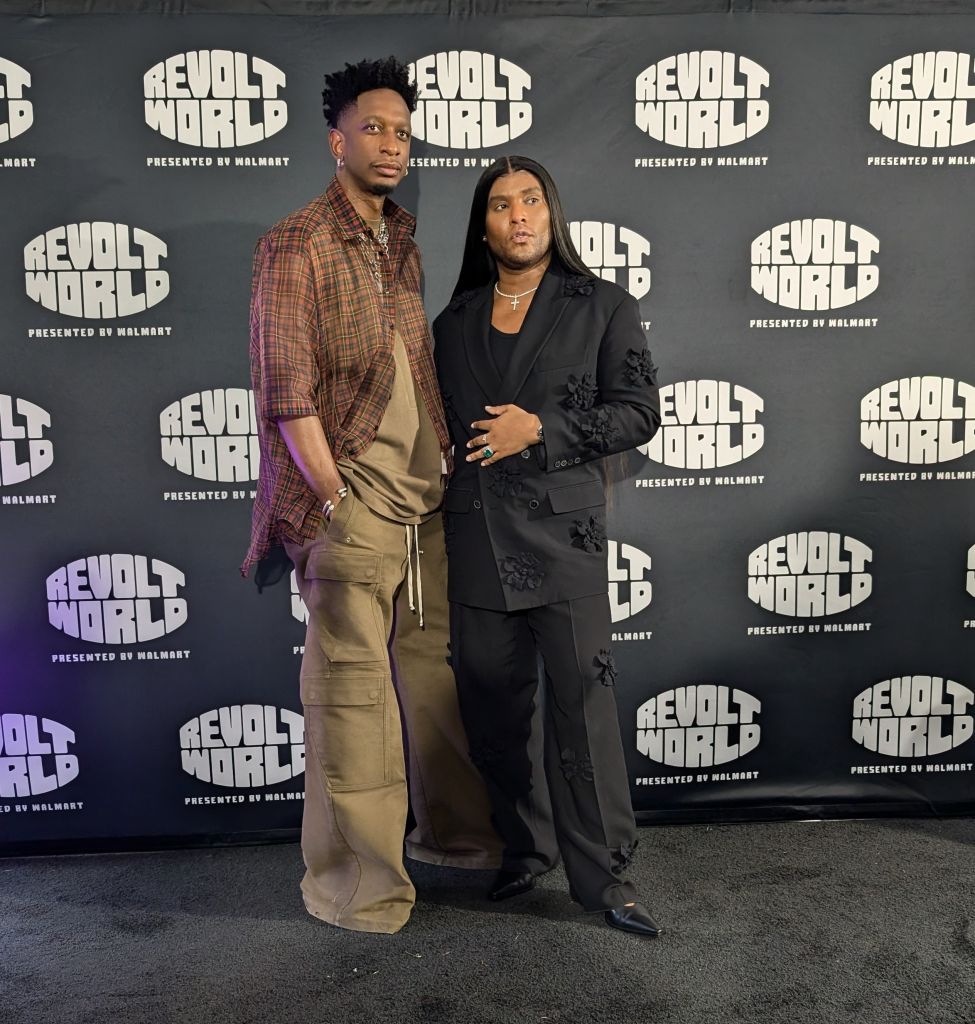 Kollin Carter and Law Roach at revolt world