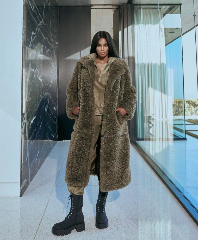 Faux Fur Maxi Coat