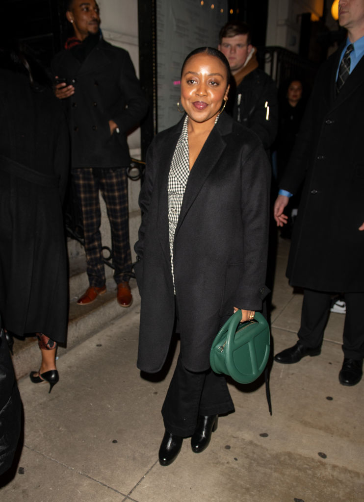 Quinta Brunson is all about money green.