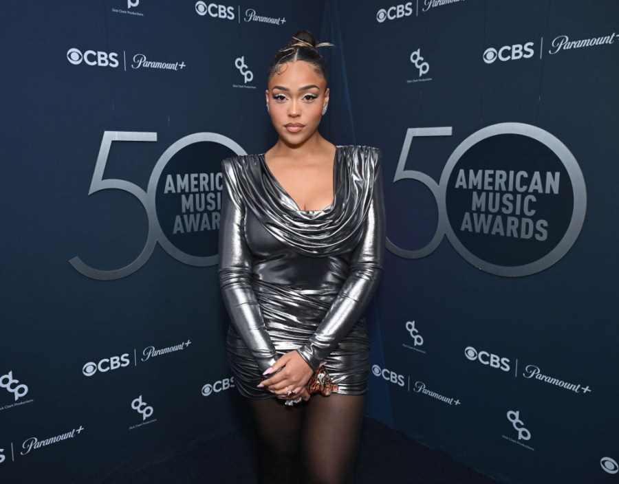Jordyn Woods American Music Awards 50th Anniversary Special - Arrivals