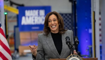 Kamala Harris Campaigns For President Across Michigan