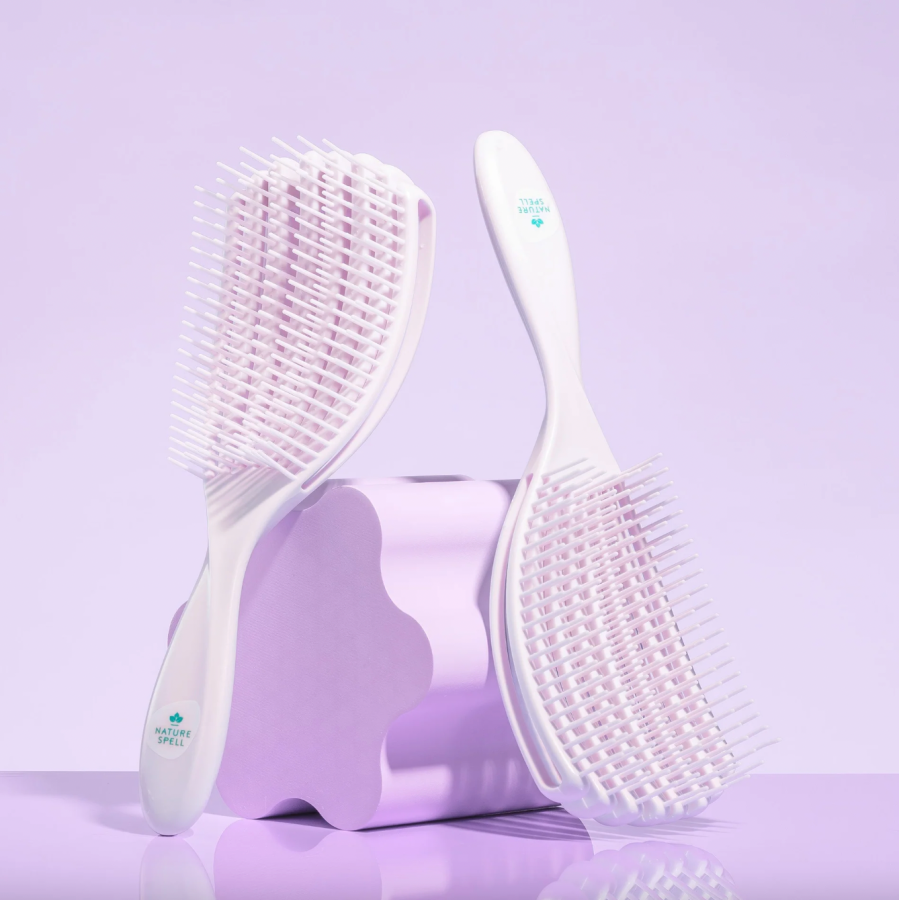 Nature Spell FlexiFlow Detangler - Purple