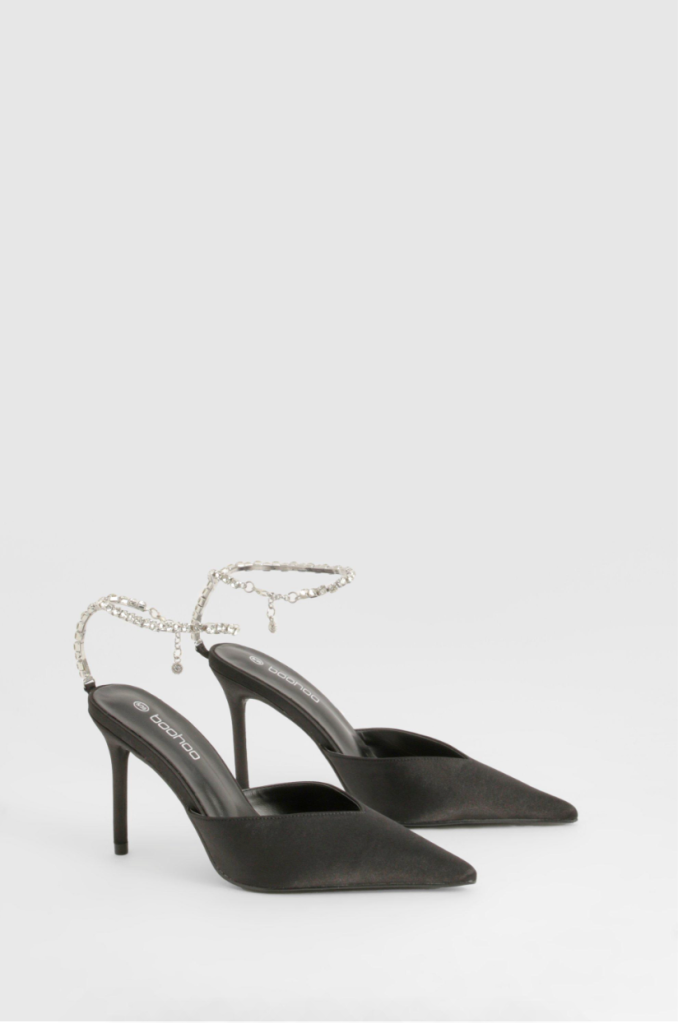 Boohoo black heels