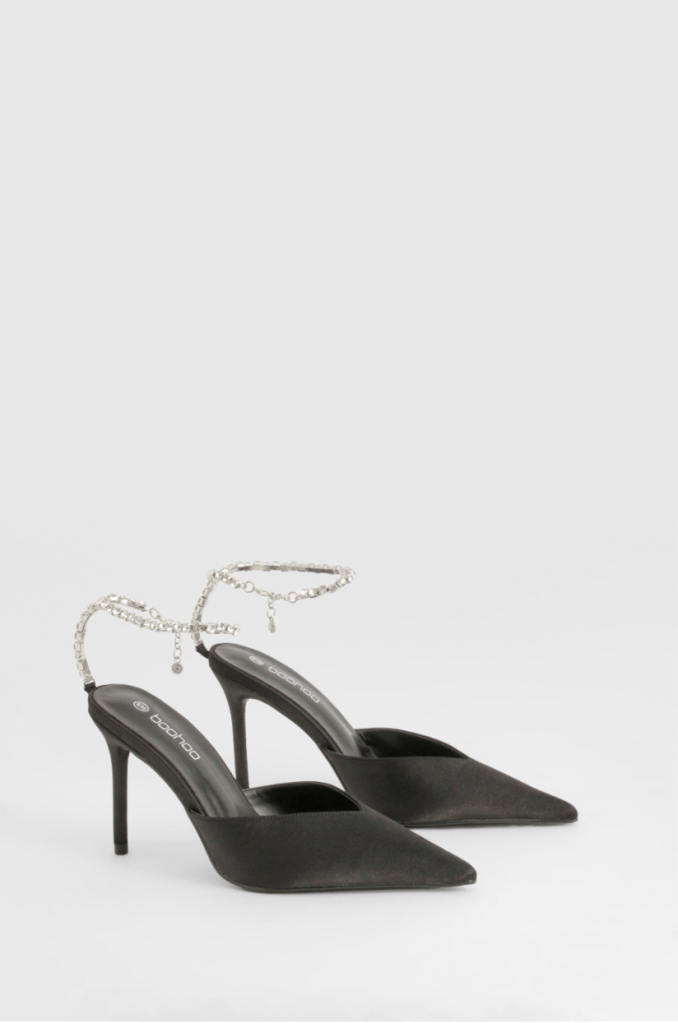 Boohoo black heels