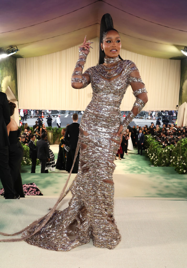 Keke Palmer at the 2024 Met Gala Celebrating "Sleeping Beauties: Reawakening Fashion"