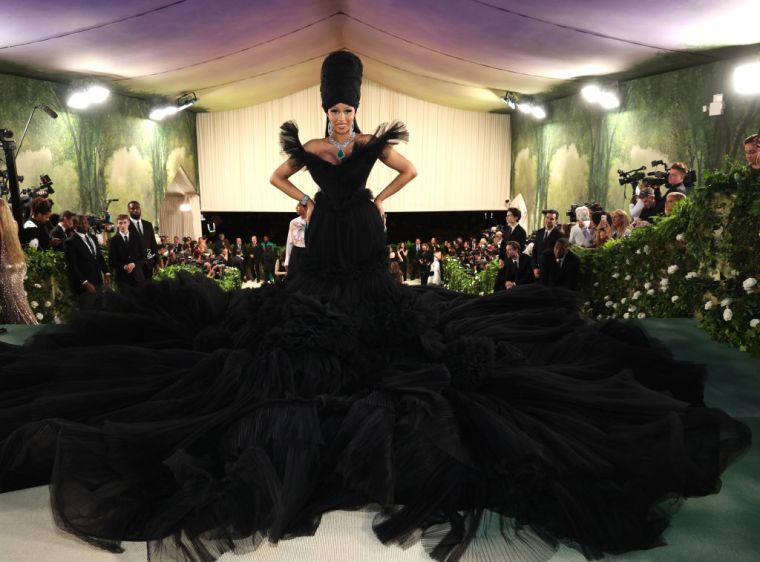 Cardi B at the 2024 Met Gala Celebrating "Sleeping Beauties: Reawakening Fashion"