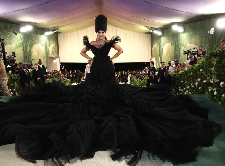Cardi B at the 2024 Met Gala Celebrating "Sleeping Beauties: Reawakening Fashion"