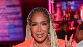 Shereé Whitfield, catsuit, birthday