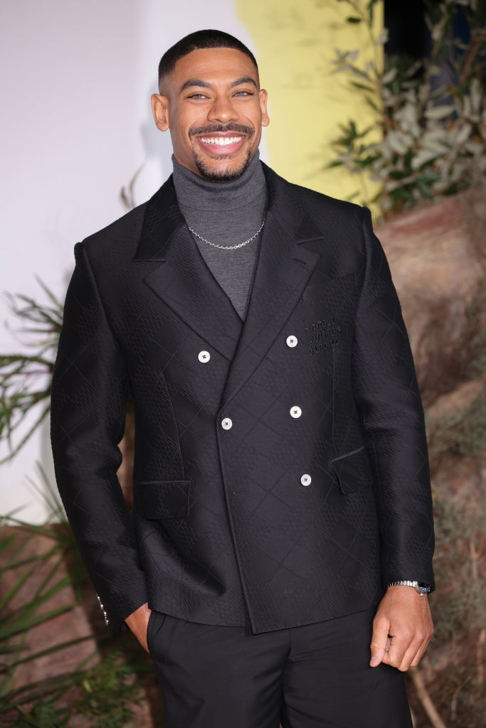 Aaron Pierre Attends "Mufasa: The Lion King" UK Premiere
