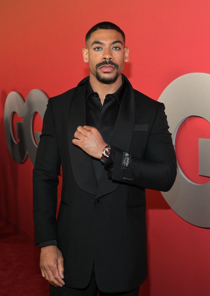 Aaron Pierre Attends The 2024 GQ Men Of The Year Event