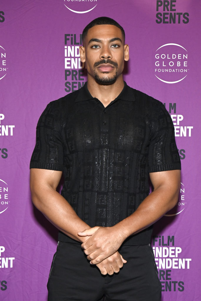 Aaron Pierre Attends 'Rebel Ridge' Screening