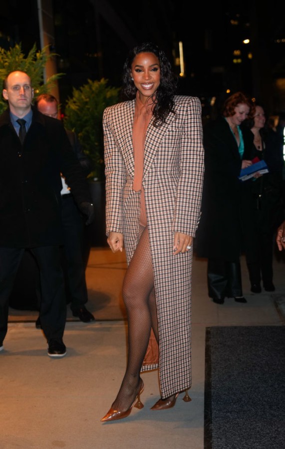Celebrity Sightings In New York City - February 15, 2024