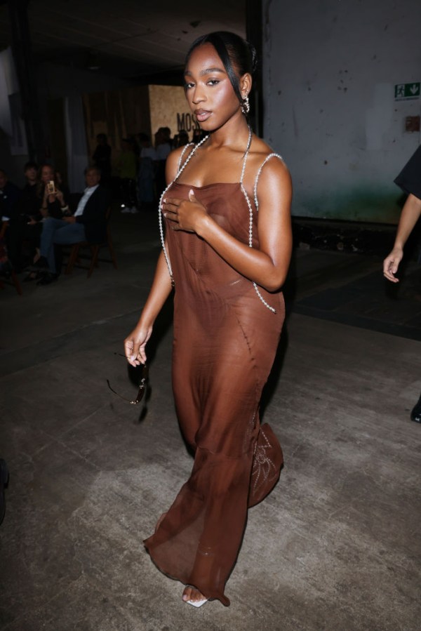 Moschino - Front Row - Milan Fashion Week - Womenswear Spring/Summer 2025