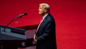 Donald Trump Holds Victory Rally In Washington DC On Eve Of Inauguration