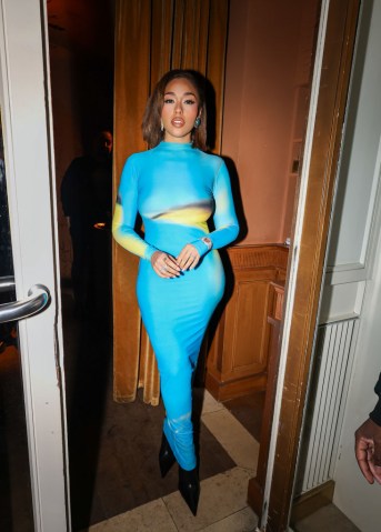 Celebrity Sightings - Paris Fashion Week - Haute Couture Spring/ Summer 2024 - Day One