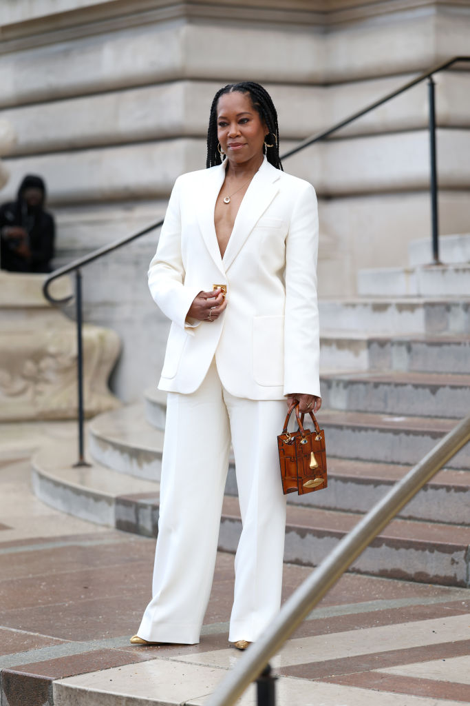 Schiaparelli: Outside Arrivals - Paris Fashion Week - Haute Couture Spring-Summer 2025