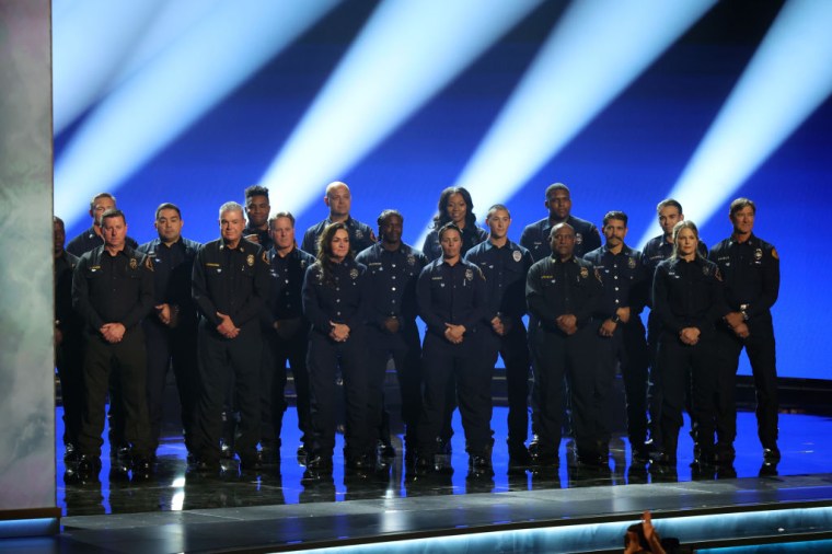 When LA’s firefighters presented the ‘Album of the Year’