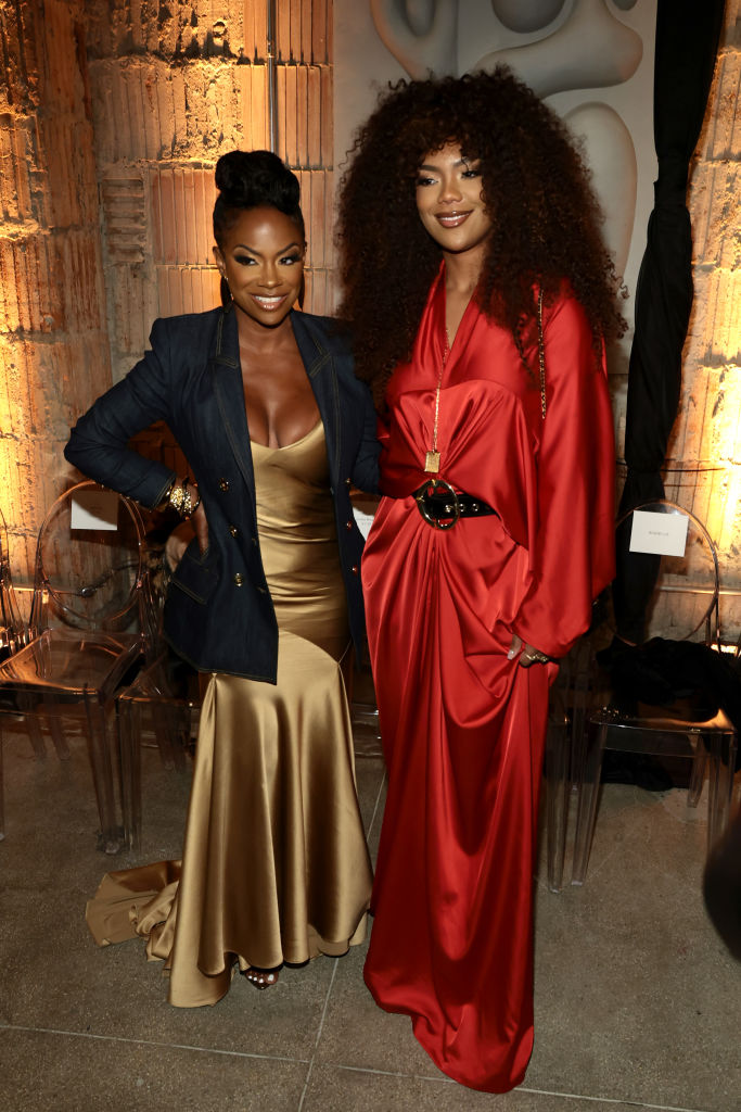 Kandi Burruss and Riley Burruss