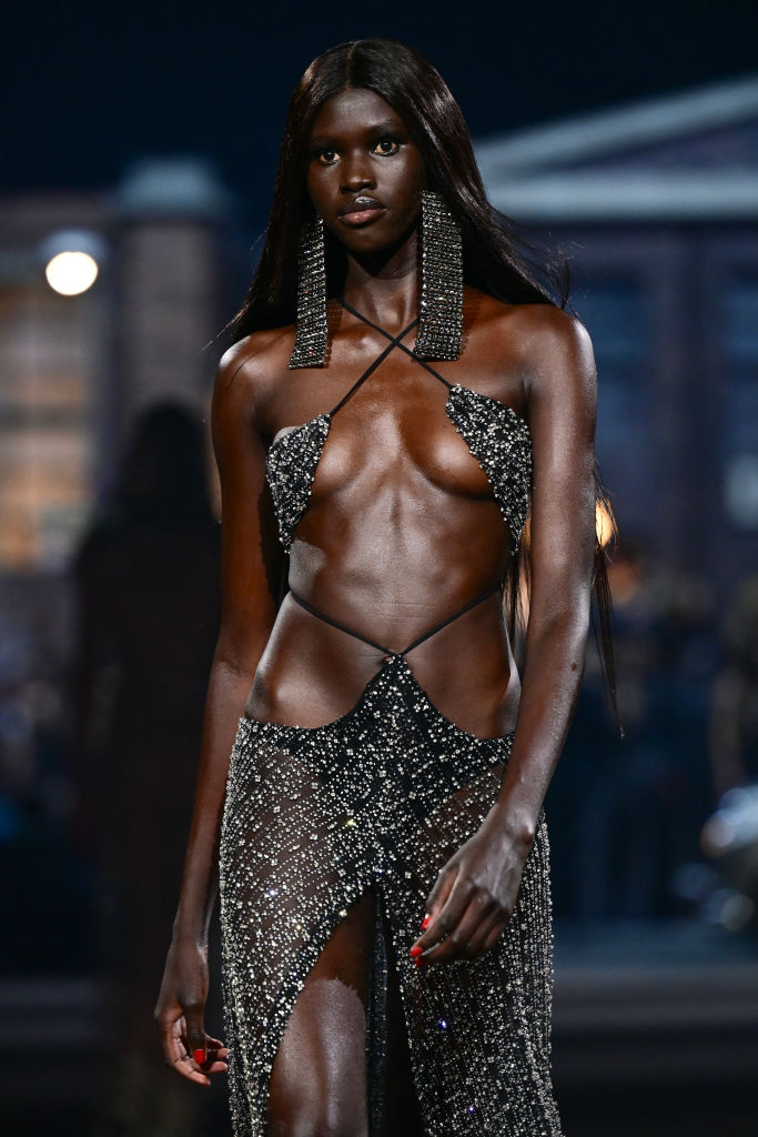 Sheer & Sequined Perfection