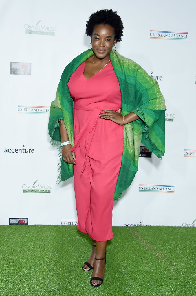 Wunmi Mosaku's twist out is that girl