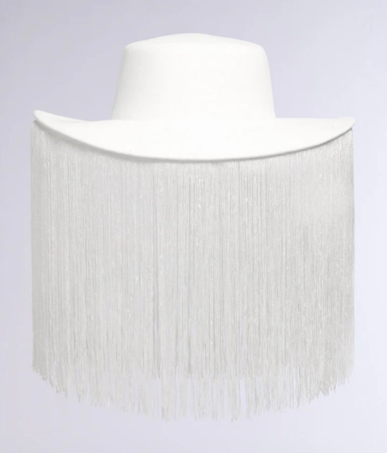 Fringe Brim Hat