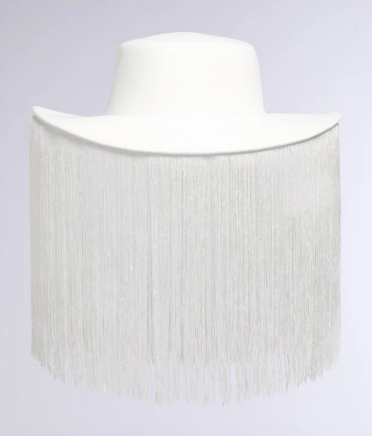 Fringe Brim Hat