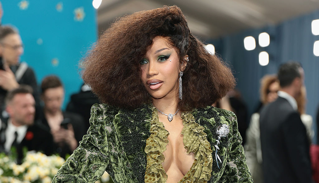 Cardi B Unveils Her Forthcoming Haircare Brand, Grow-Good The 2025 Met Gala Celebrating "Superfine: Tailoring Black Style" - Arrivals