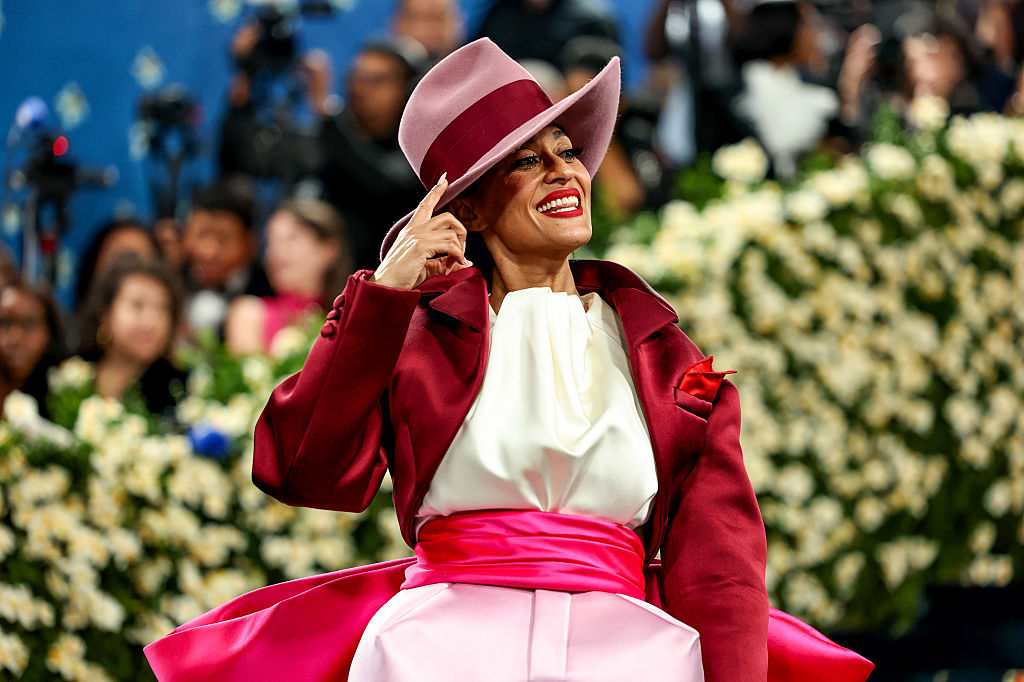 tracee ellis ross traveling show article -- The 2025 Met Gala Celebrating "Superfine: Tailoring Black Style" - Arrivals