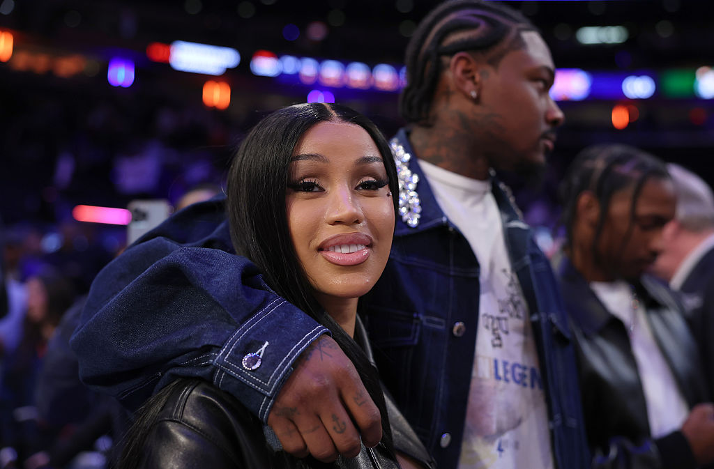 stefon diggs cardi b Boston Celtics v New York Knicks - Game Four