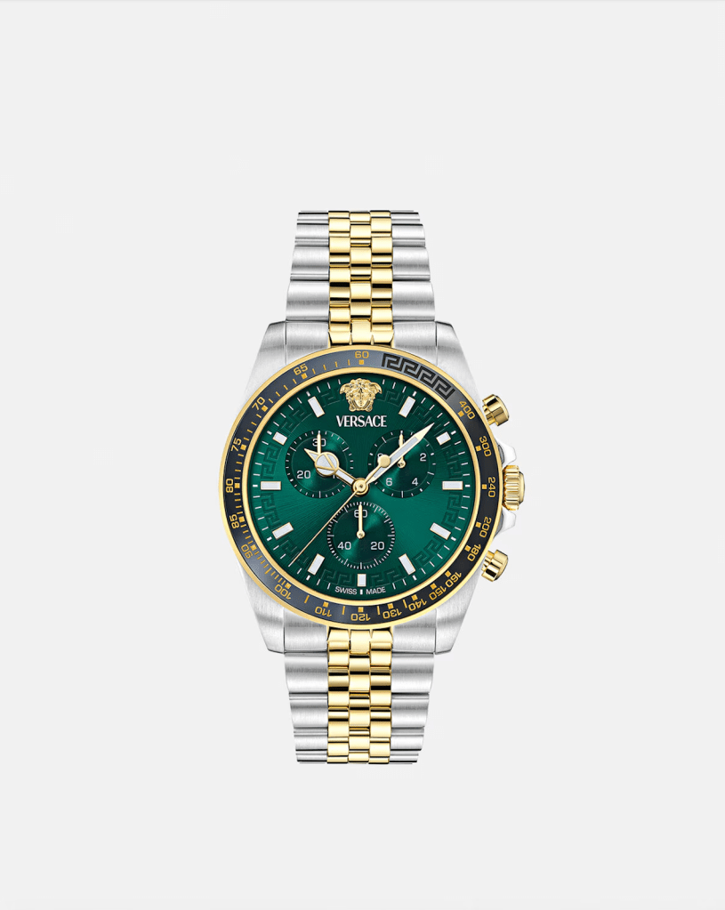 Versace Greca Chrono Wave Watch