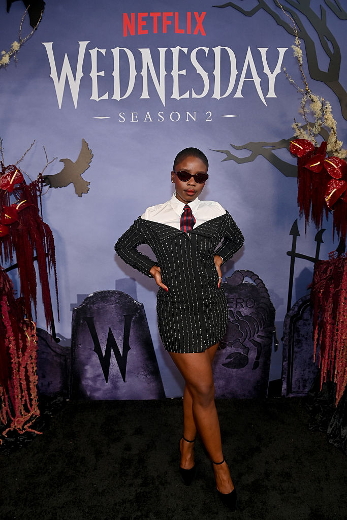 Emma Myers and Joy Sunday Attend Special “Wednesday” Season 2 Screening in Atlanta