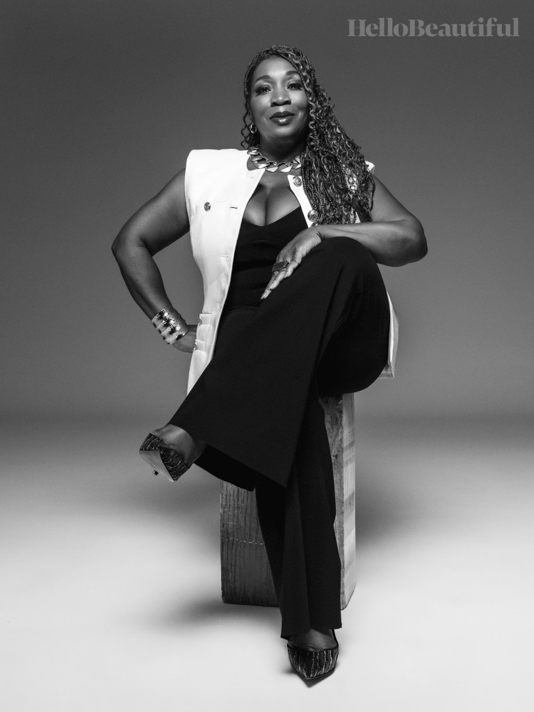 ‘Black In White’ Portrait Series: Bevy Smith Invites Us To Have A Seat At Her Table