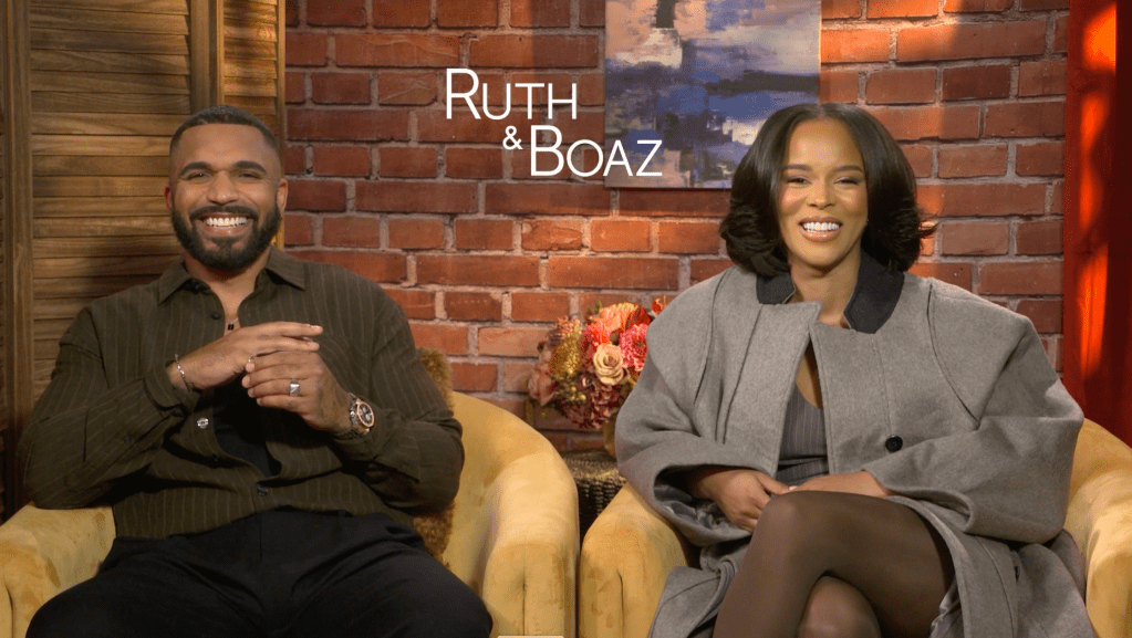 Serayah and Tyler Lepley Ruth & Boaz Junket