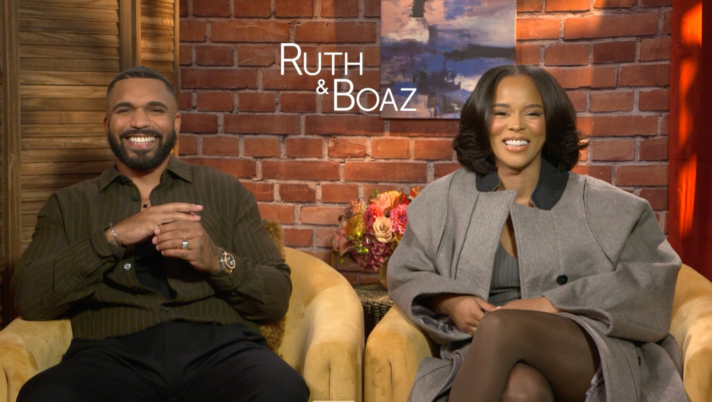 Serayah and Tyler Lepley Ruth & Boaz Junket