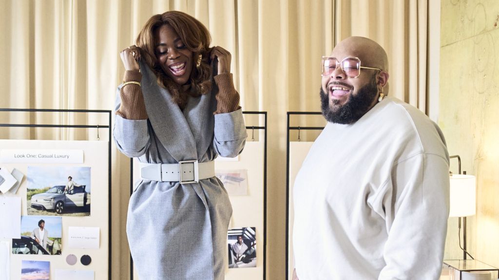 How My Sergio Hudson Fitting Made Me Feel Like A '90s It Girl Sergio Hudson Volvo Collection Release