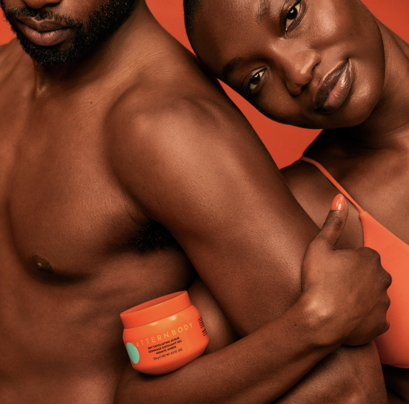 PATTERN by Tracee Ellis Ross Dry Exfoliating Body Scrub with Dead Sea Salt In Midnite Amber