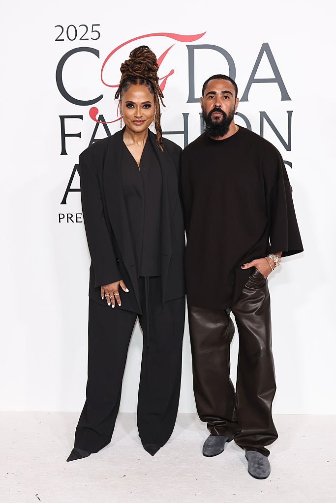 Ava DuVernay & Jerry Lorenzo In Black