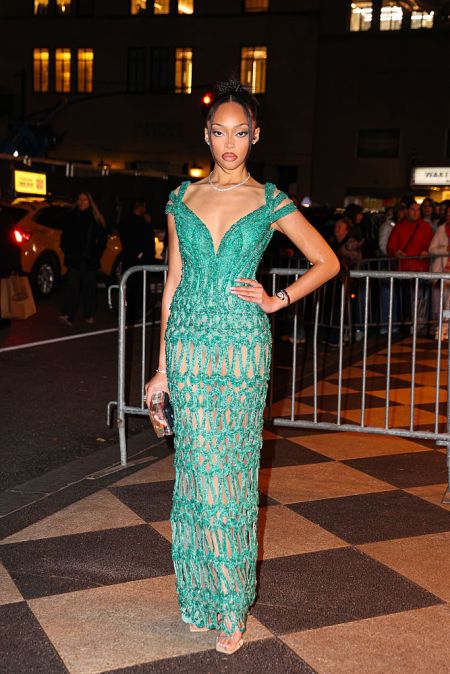 Jodie Woods In Crochet Seafoam