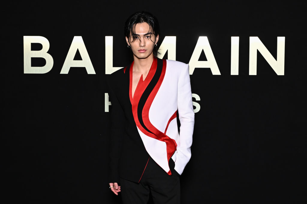 Balmain Homme : Photocall - Paris Fashion Week - Menswear Fall/Winter 2024-2025