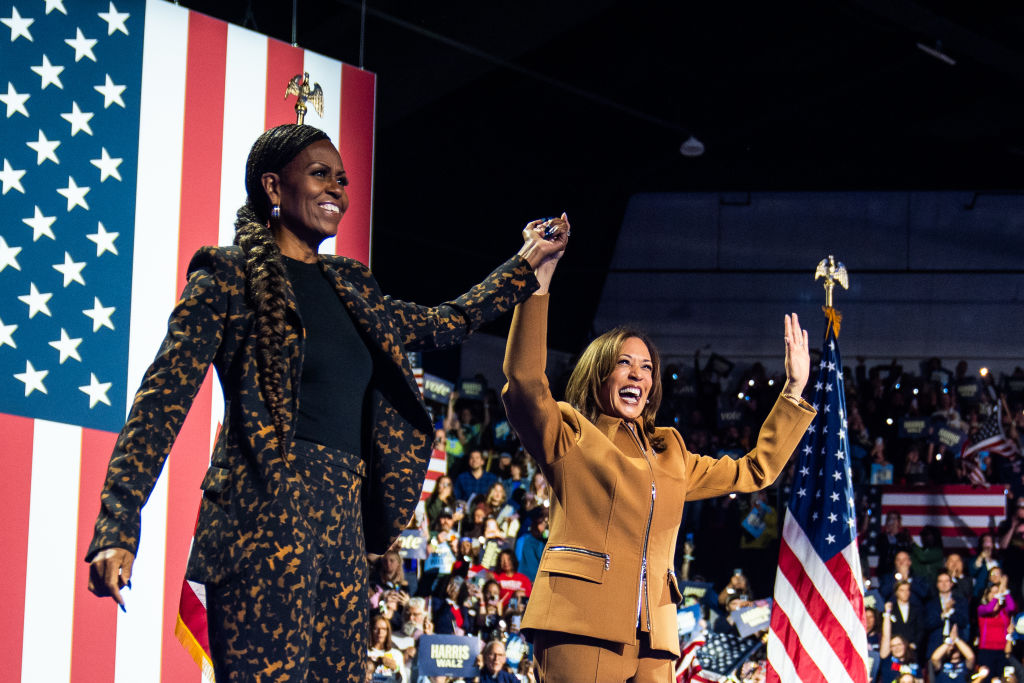 VP Kamala Harris Campaign 2024 Former First Lady Michelle Obama