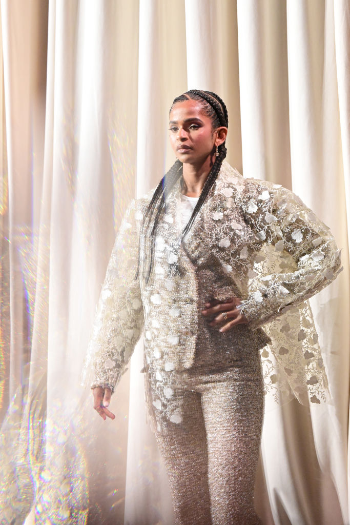 Giambattista Valli : Front Row - Paris Fashion Week - Haute Couture Spring/Summer 2024