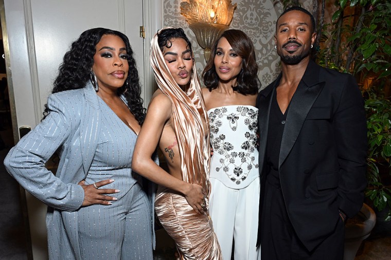 Niecy Nash-Betts, Teyana Taylor, Kerry Washington, and Michael B. Jordan