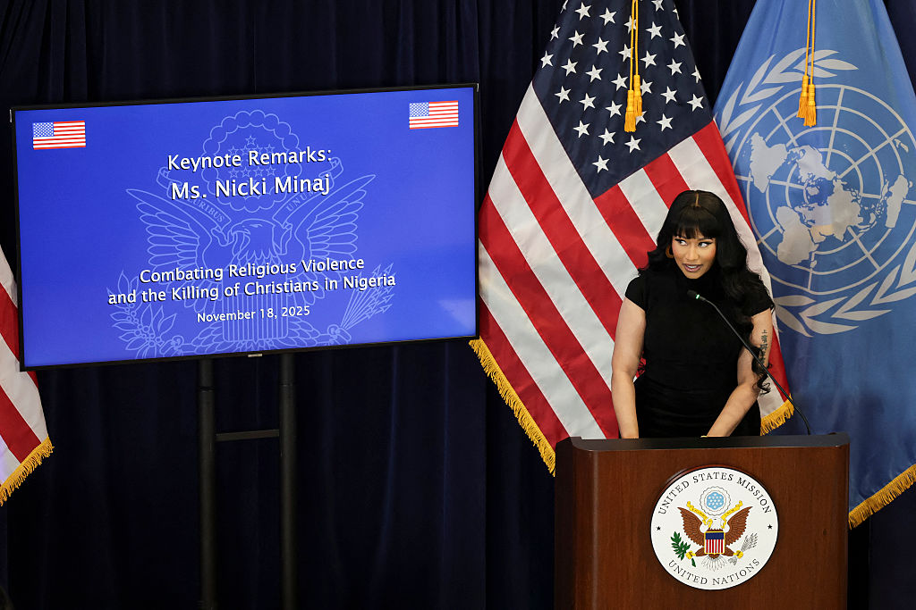 Nicki Minaj At The United Nations: A Speech That Caught The Barbz Off Guard UN-POLITICS-RELIGIOUS FREEDOM-RELIGION-CHRISTIANITY