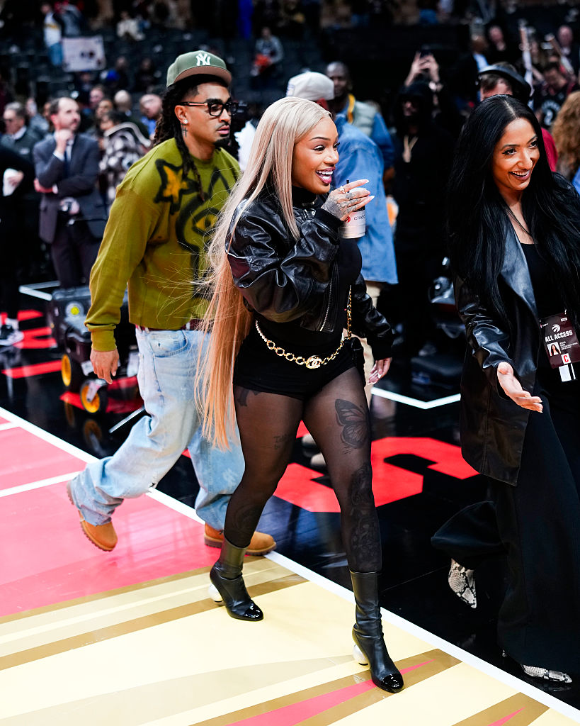 From the leather fit to the Chanel details, GloRilla gave a full WAG moment as she supported Brandon Ingram courtside — and the girls are obsessed.