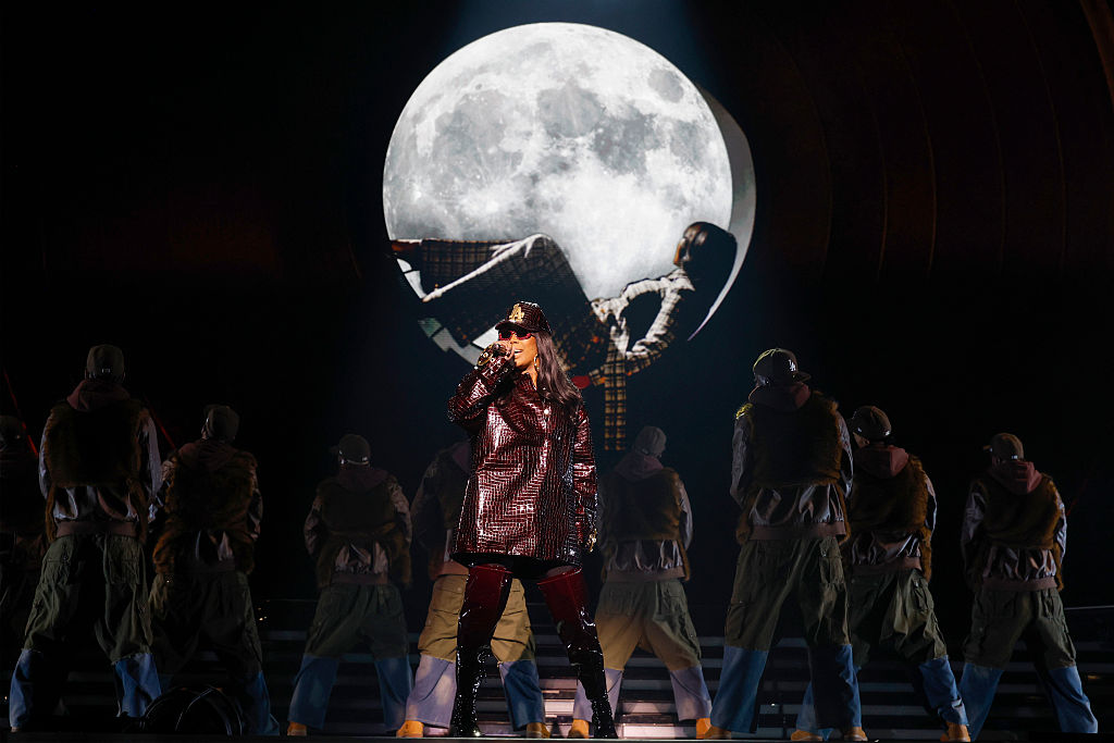 The Brandy and Monica "The Boy Is Mine" Tour, Beyonce, Tina Knowles, Celebrities, attending