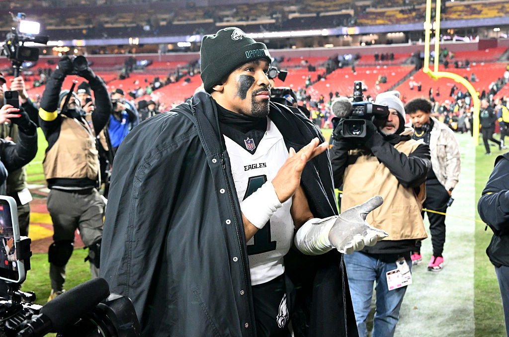 Jalen Hurts - Philadelphia Eagles v Washington Commanders - NFL 2025