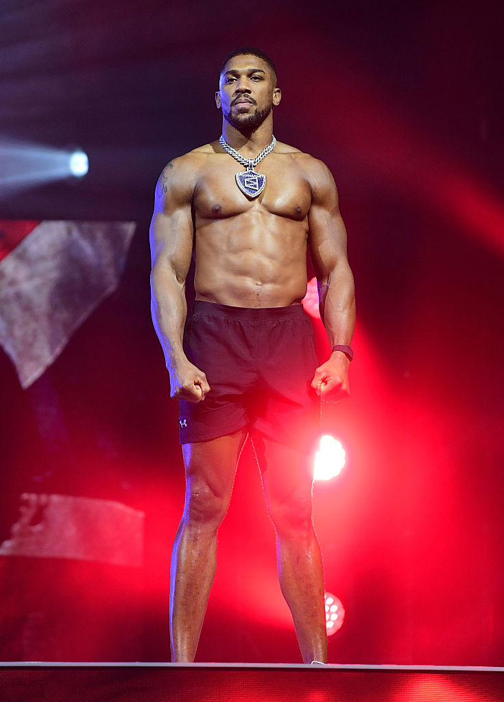Anthony Joshua v Jake Paul - Public Weigh-In - Fillmore Miami Beach